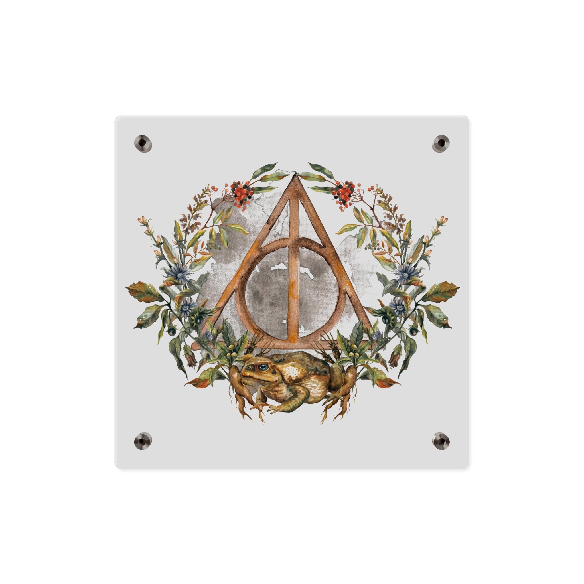 Acrylic Wall Art Panels-Destiny Triangle Symbol