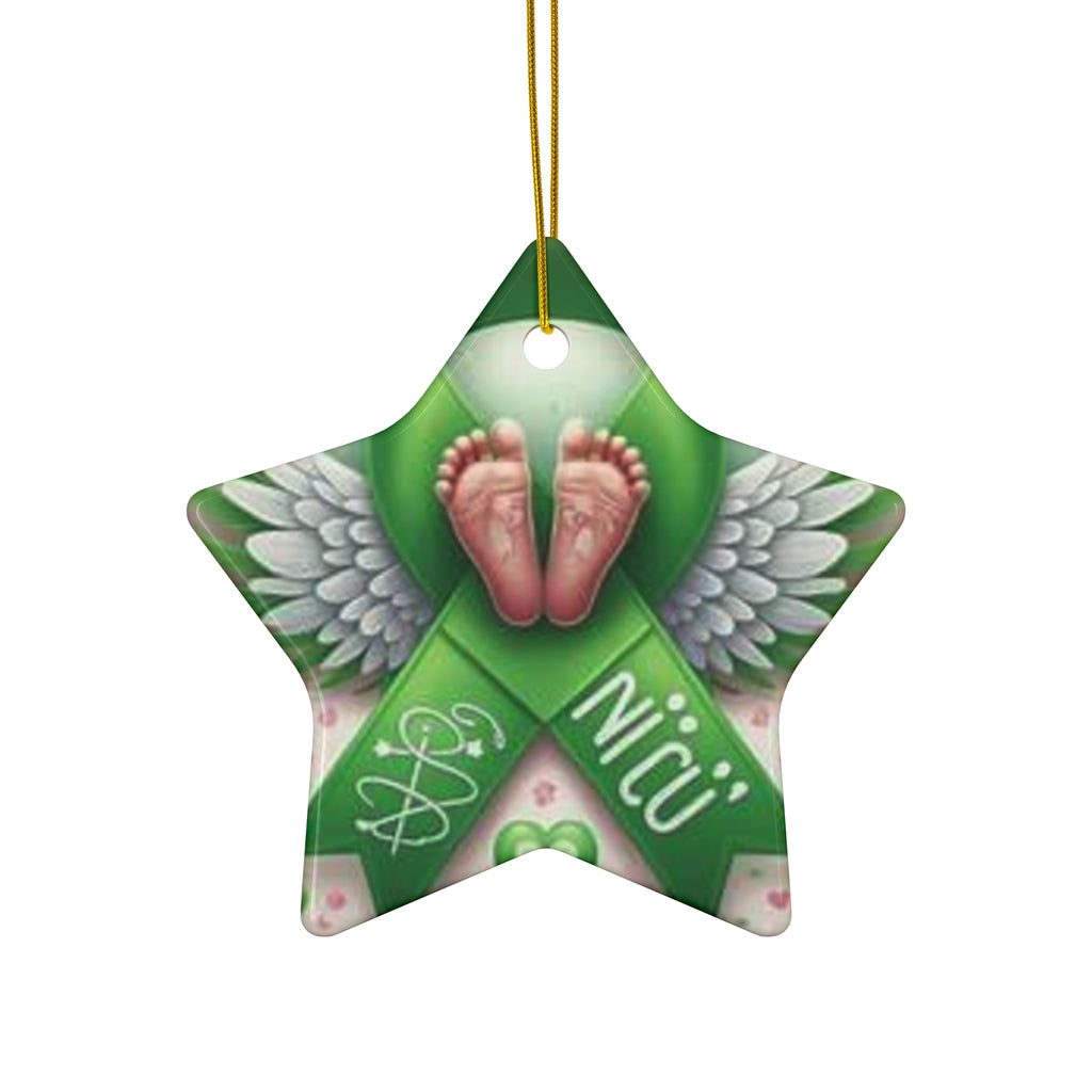 NICU Ceramic Ornament