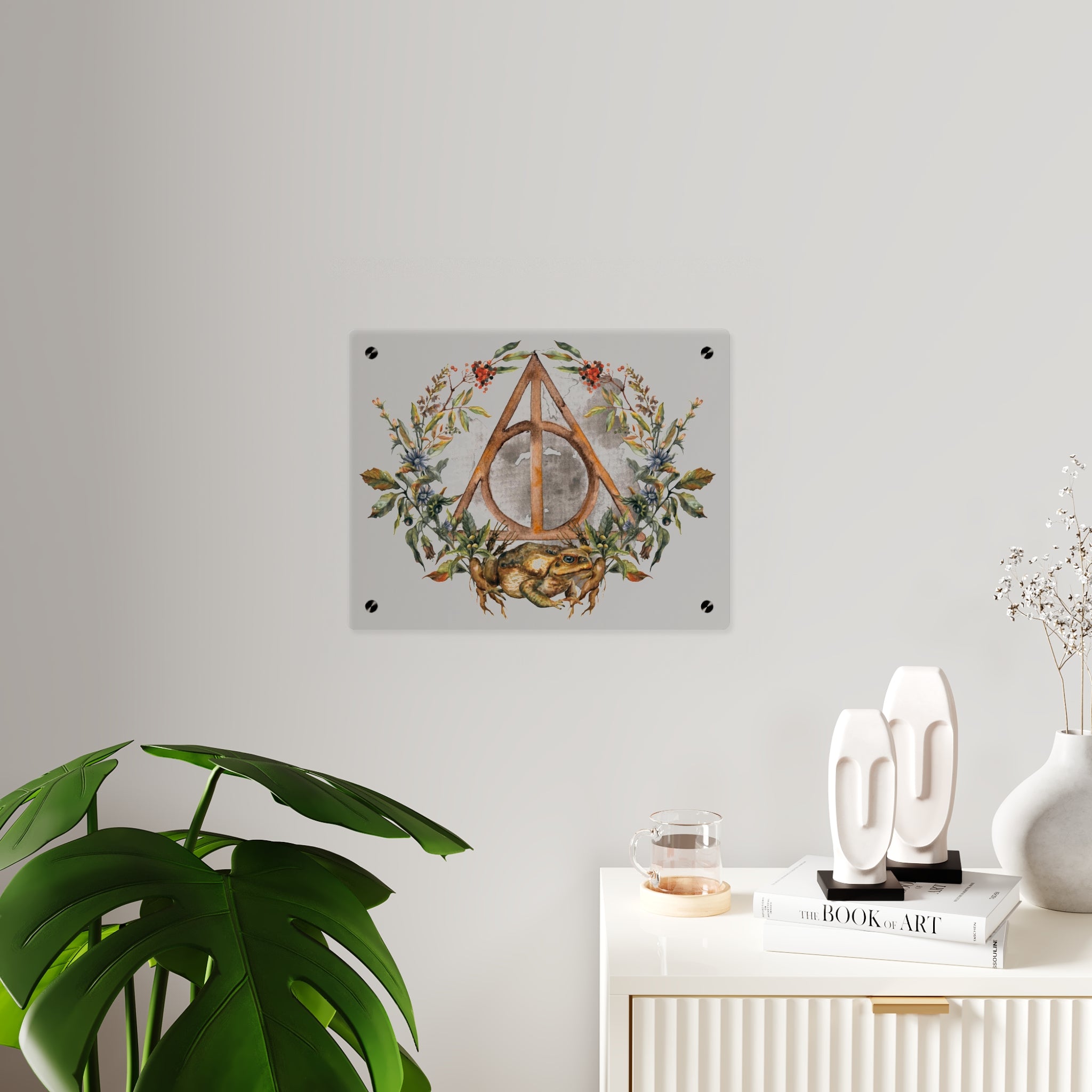 Acrylic Wall Art Panels-Destiny Triangle Symbol