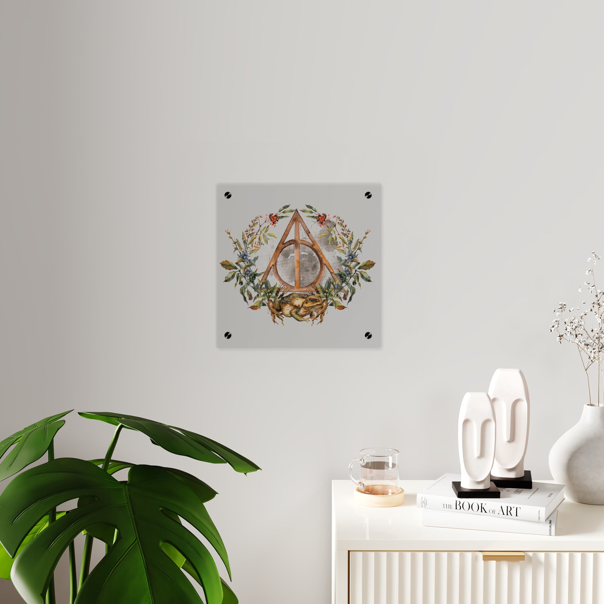 Acrylic Wall Art Panels-Destiny Triangle Symbol
