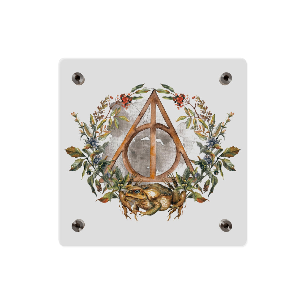 Acrylic Wall Art Panels-Destiny Triangle Symbol