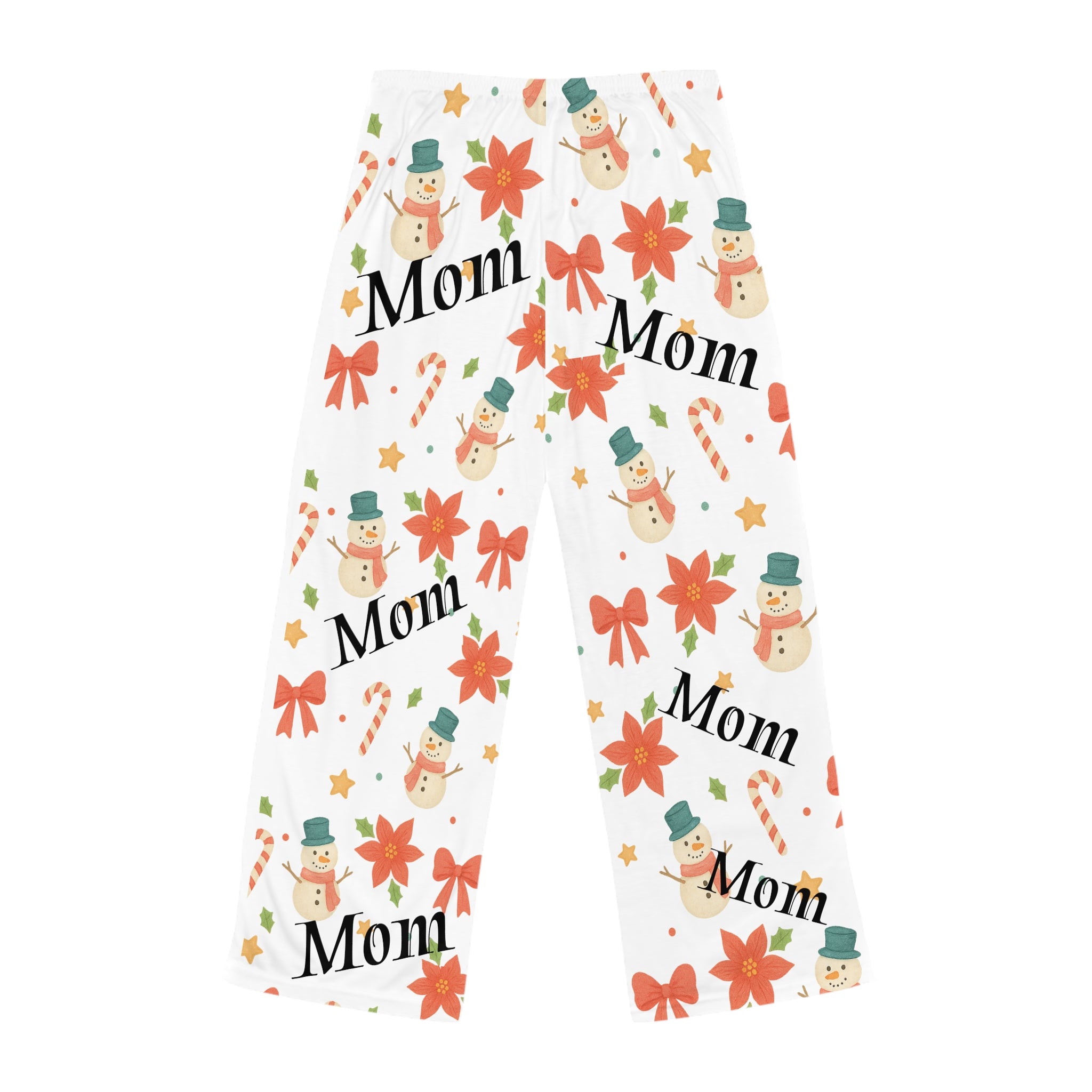 Christmas Mom Pajama Pants - Festive Holiday Sleepwear for Women
