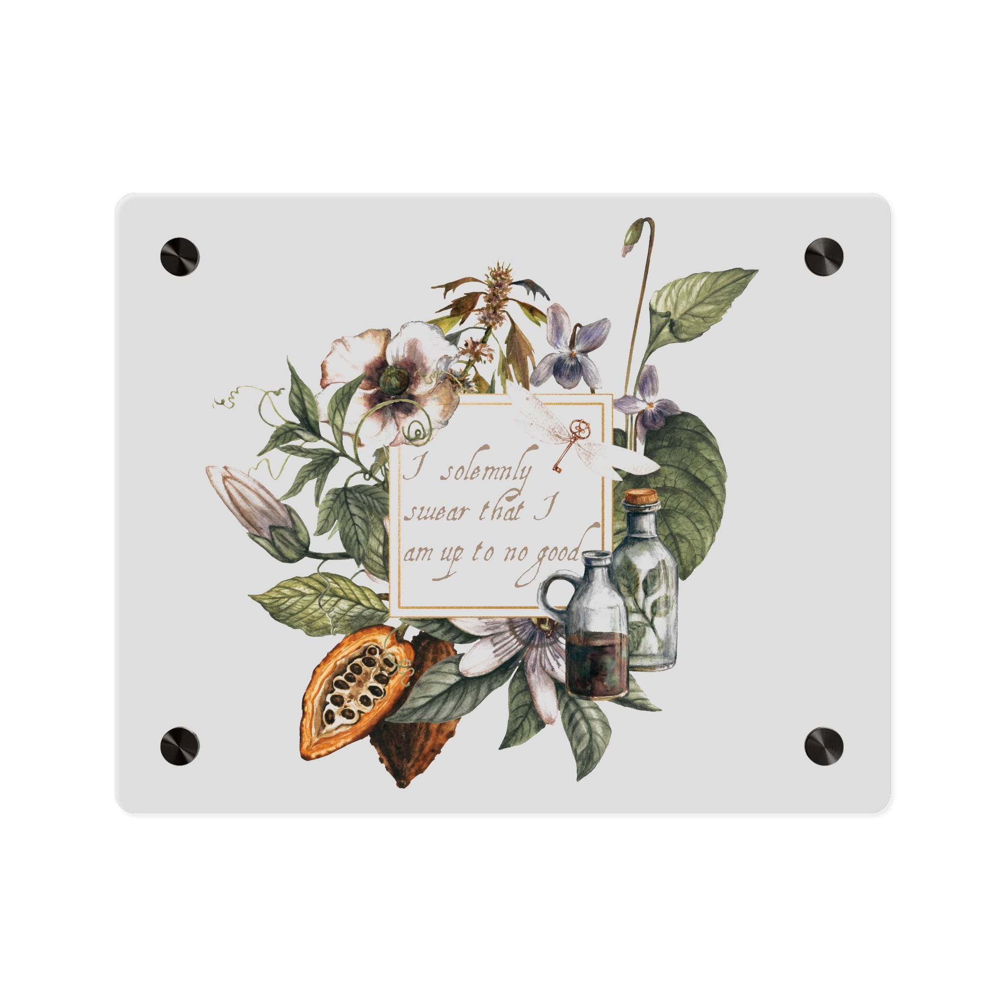 Acrylic Wall Art Panels-Herbology