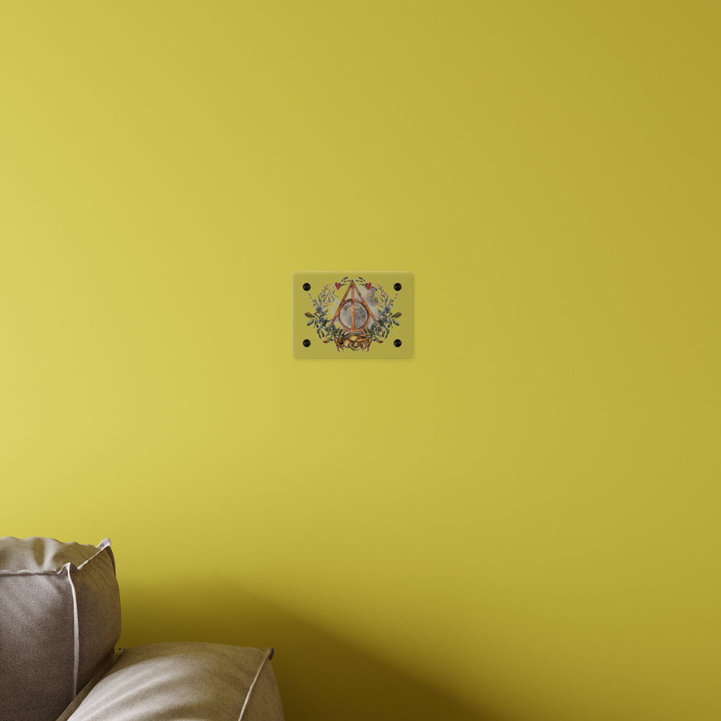Acrylic Wall Art Panels-Destiny Triangle Symbol