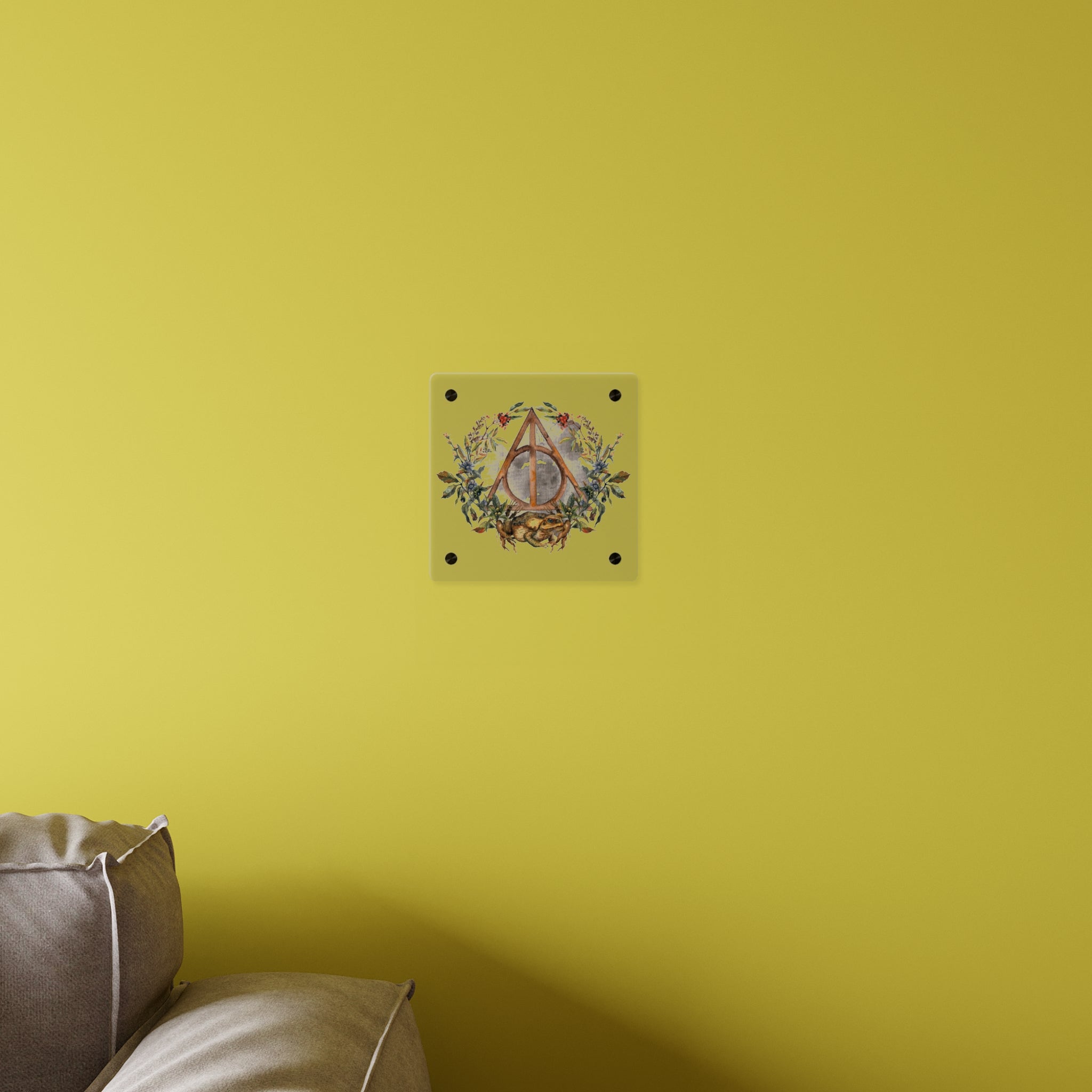 Acrylic Wall Art Panels-Destiny Triangle Symbol