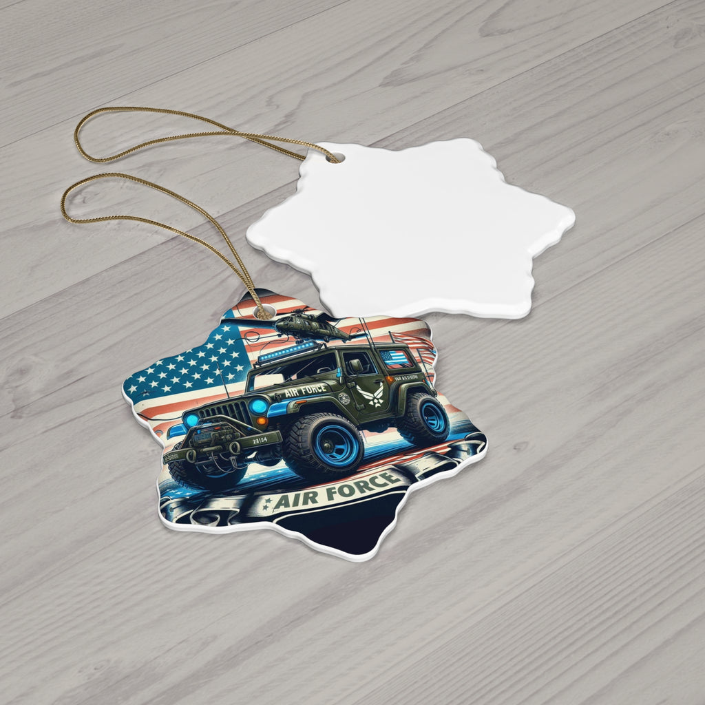 Air Force Ceramic Ornament