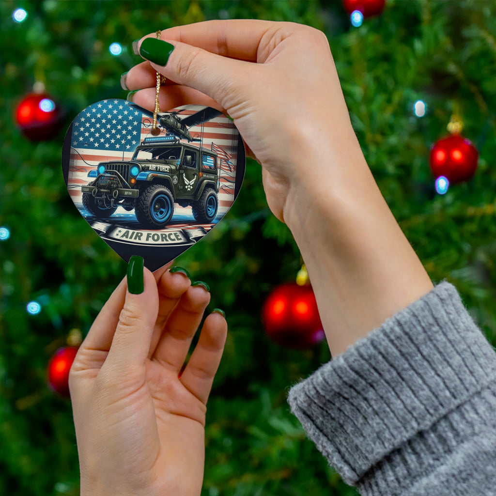 Air Force Ceramic Ornament