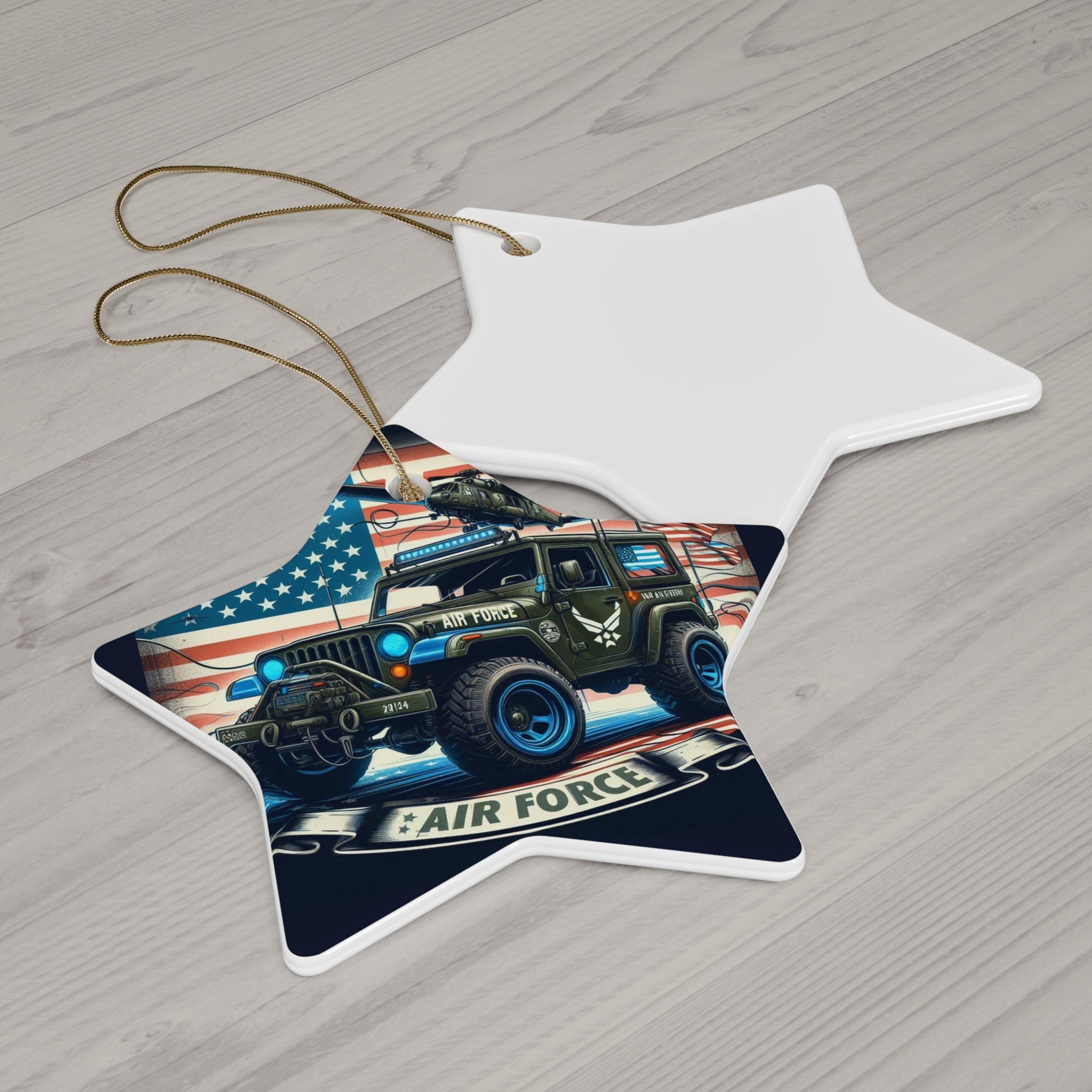 Air Force Ceramic Ornament