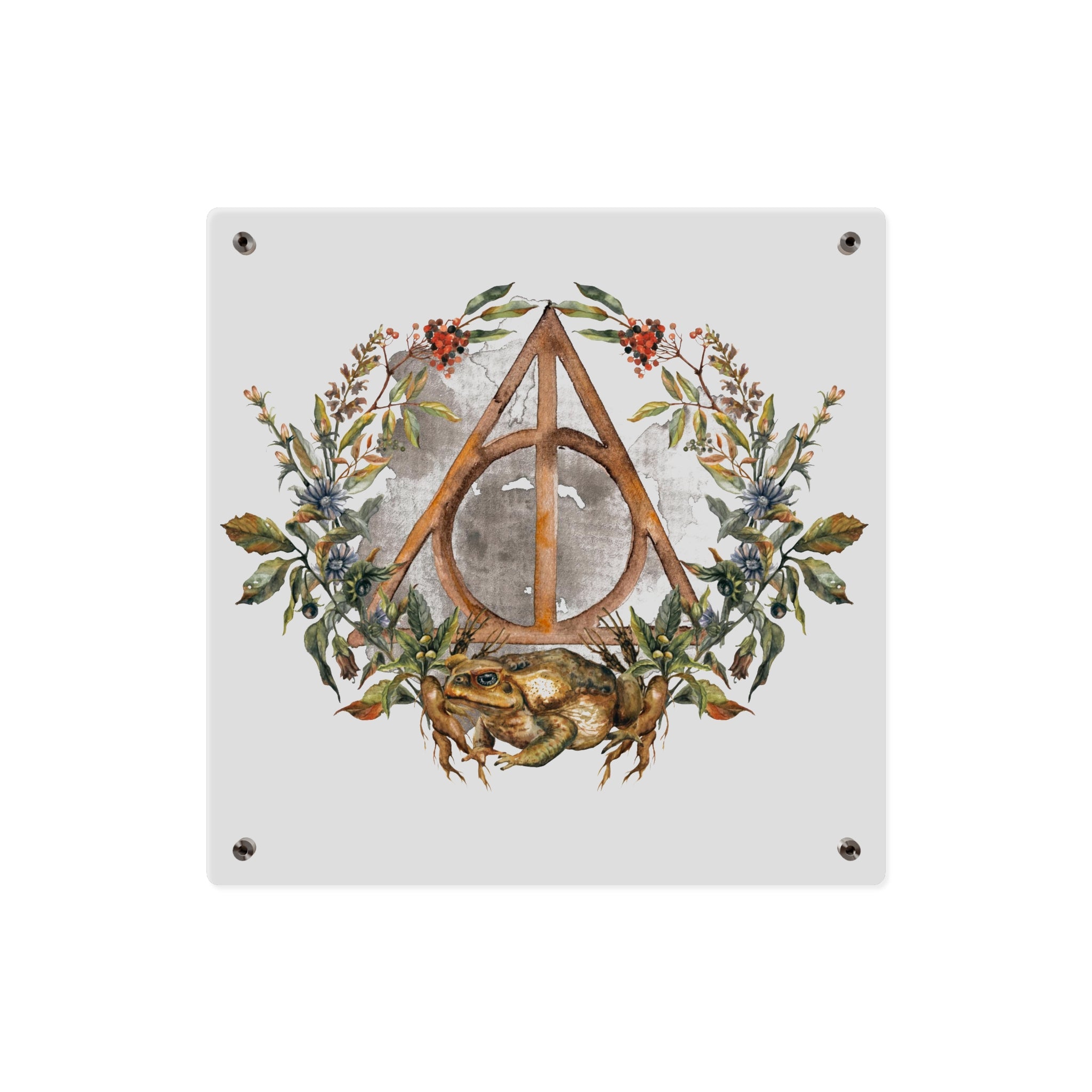 Acrylic Wall Art Panels-Destiny Triangle Symbol
