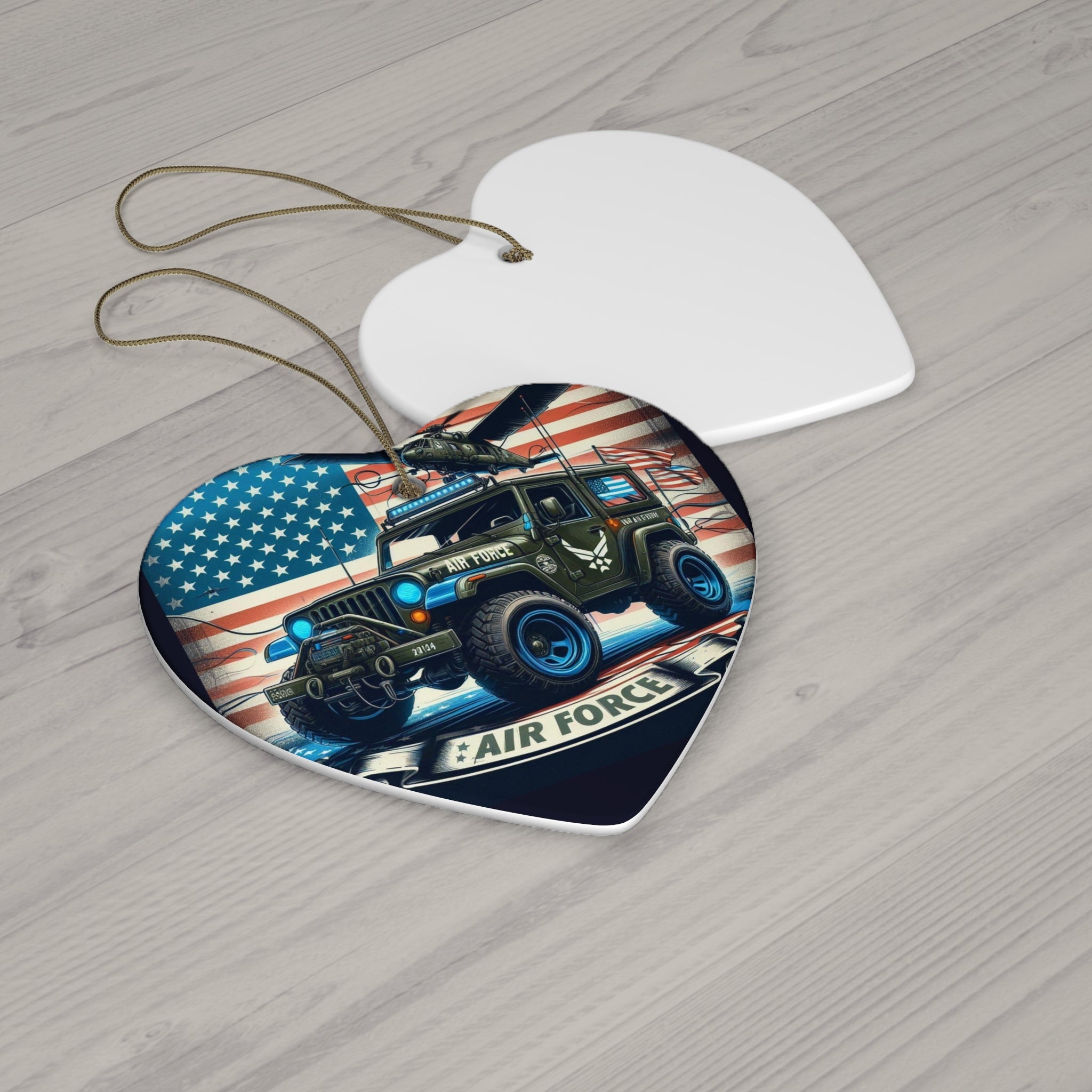Air Force Ceramic Ornament