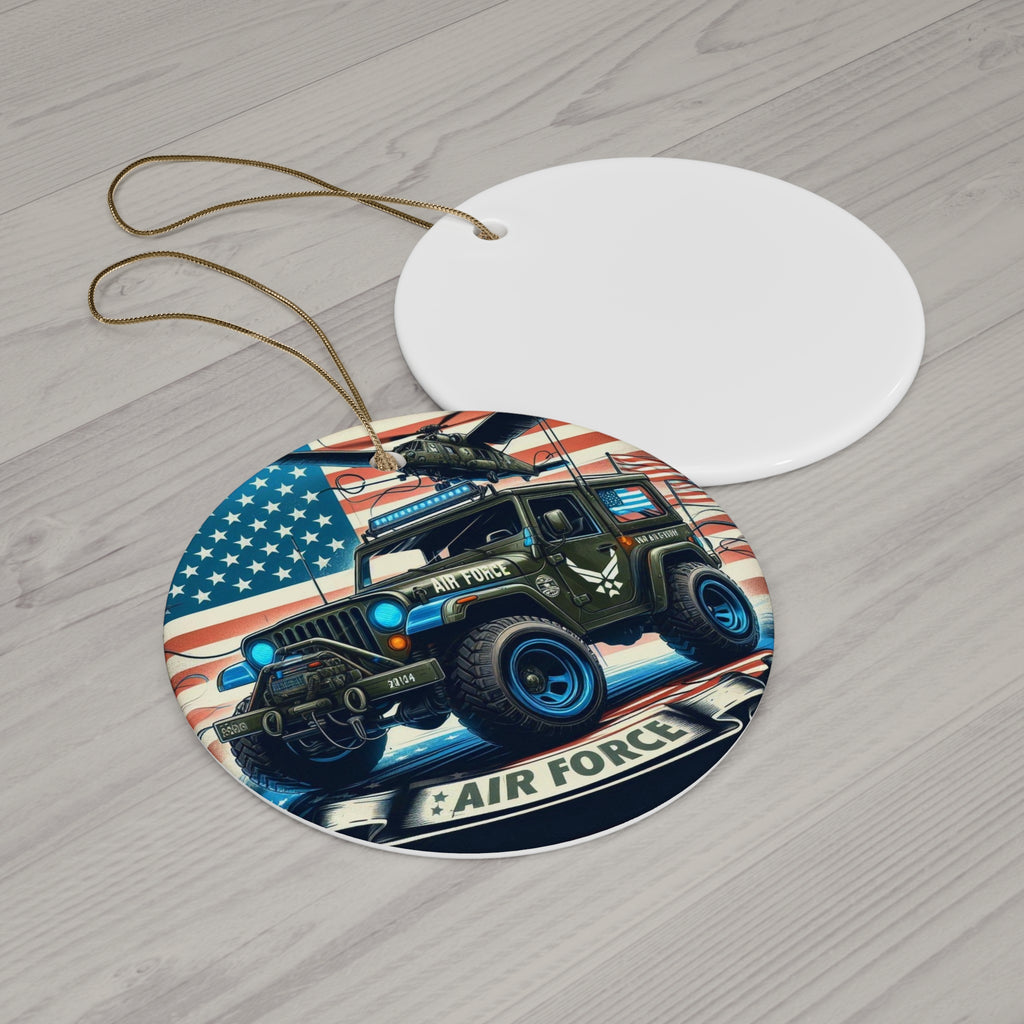 Air Force Ceramic Ornament