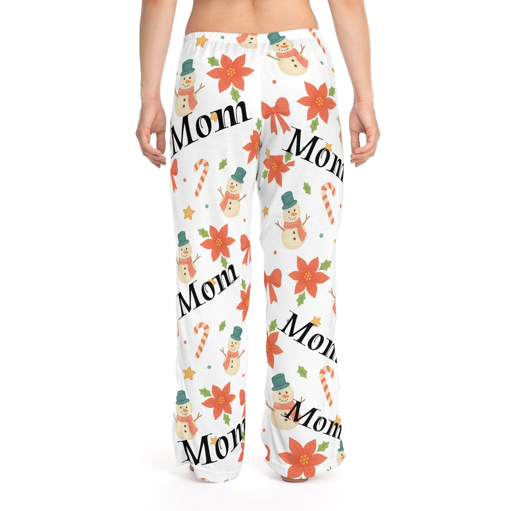 Christmas Mom Pajama Pants - Festive Holiday Sleepwear for Women