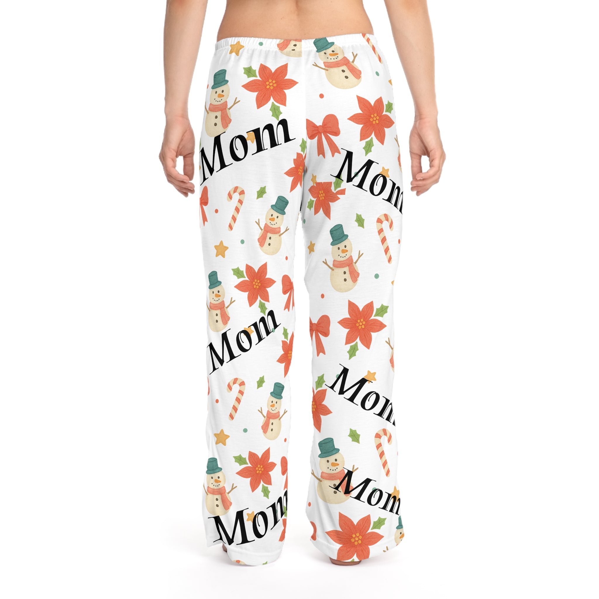 Christmas Mom Pajama Pants - Festive Holiday Sleepwear for Women