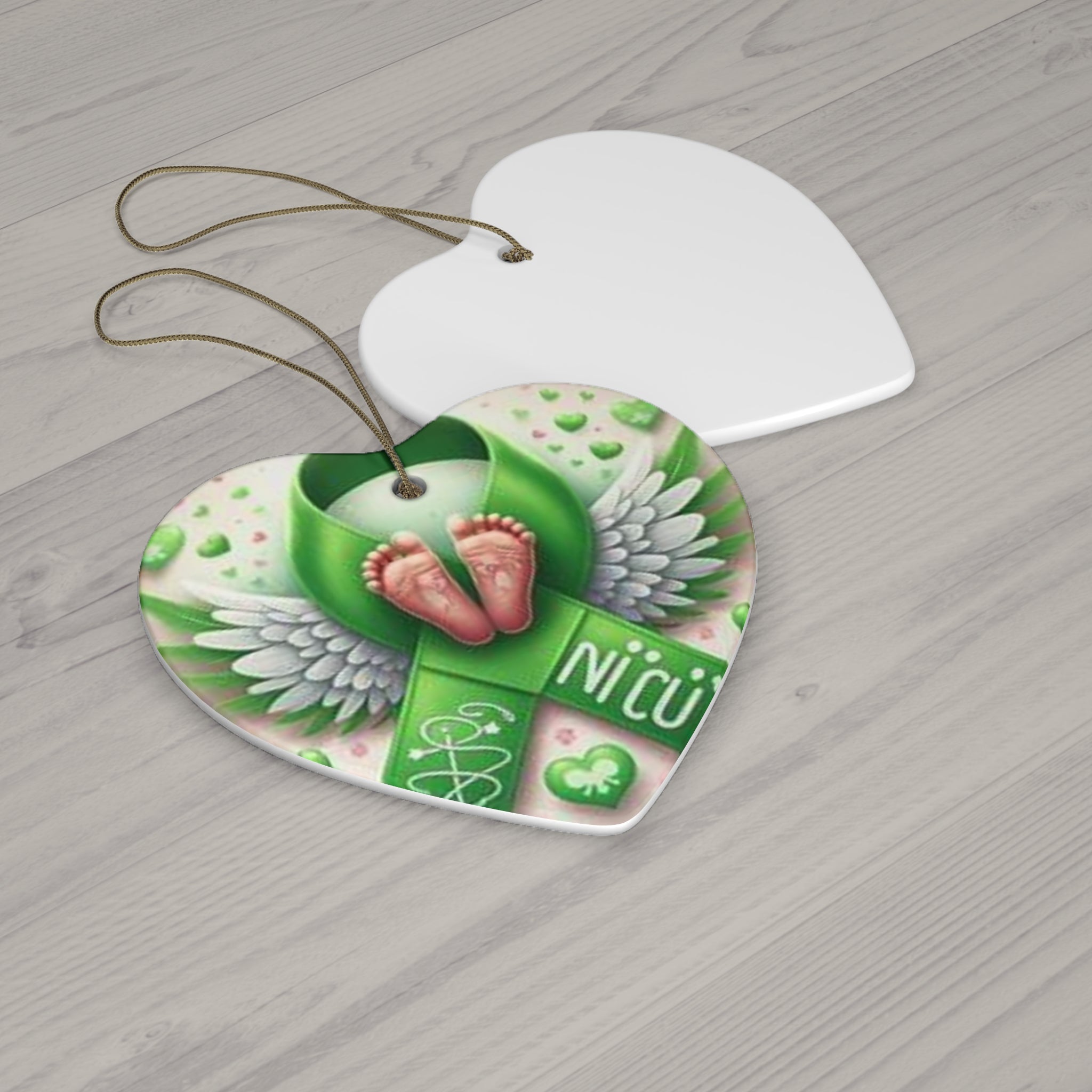 NICU Ceramic Ornament