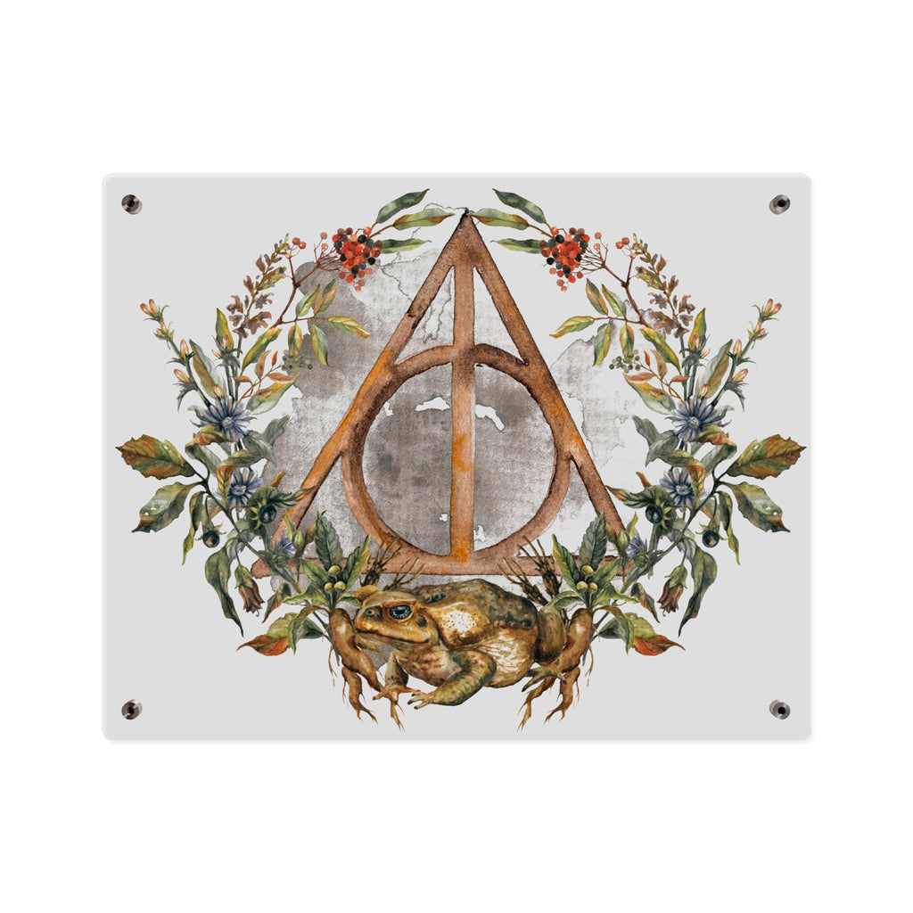 Acrylic Wall Art Panels-Destiny Triangle Symbol
