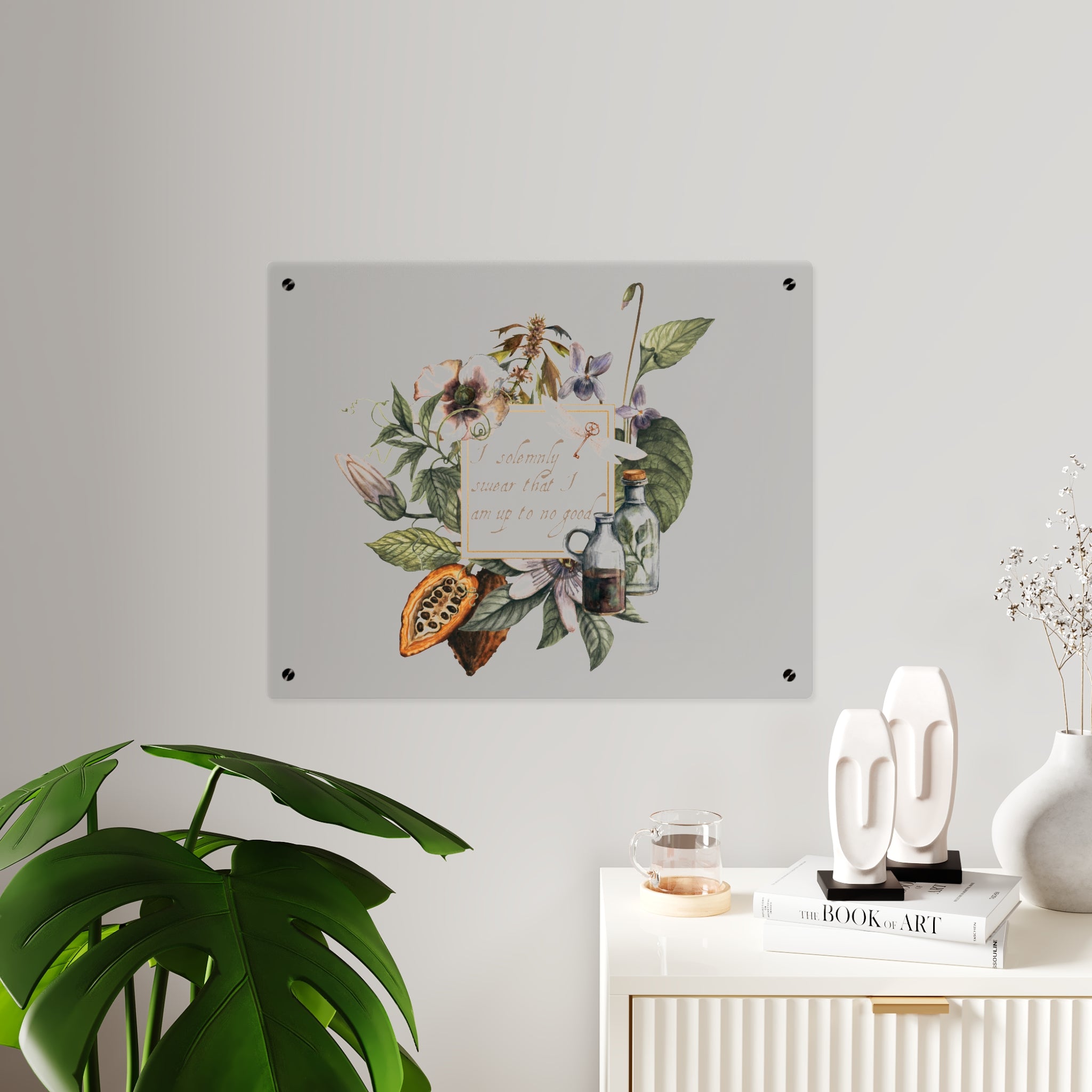 Acrylic Wall Art Panels-Herbology