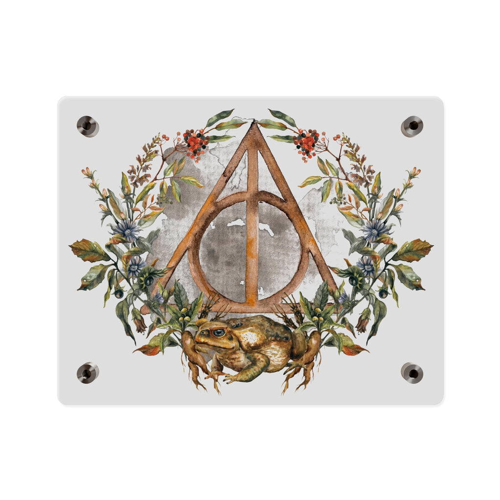Acrylic Wall Art Panels-Destiny Triangle Symbol