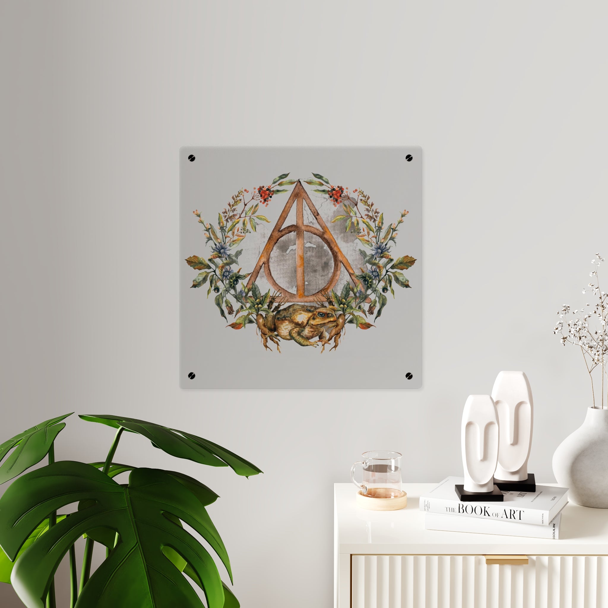 Acrylic Wall Art Panels-Destiny Triangle Symbol