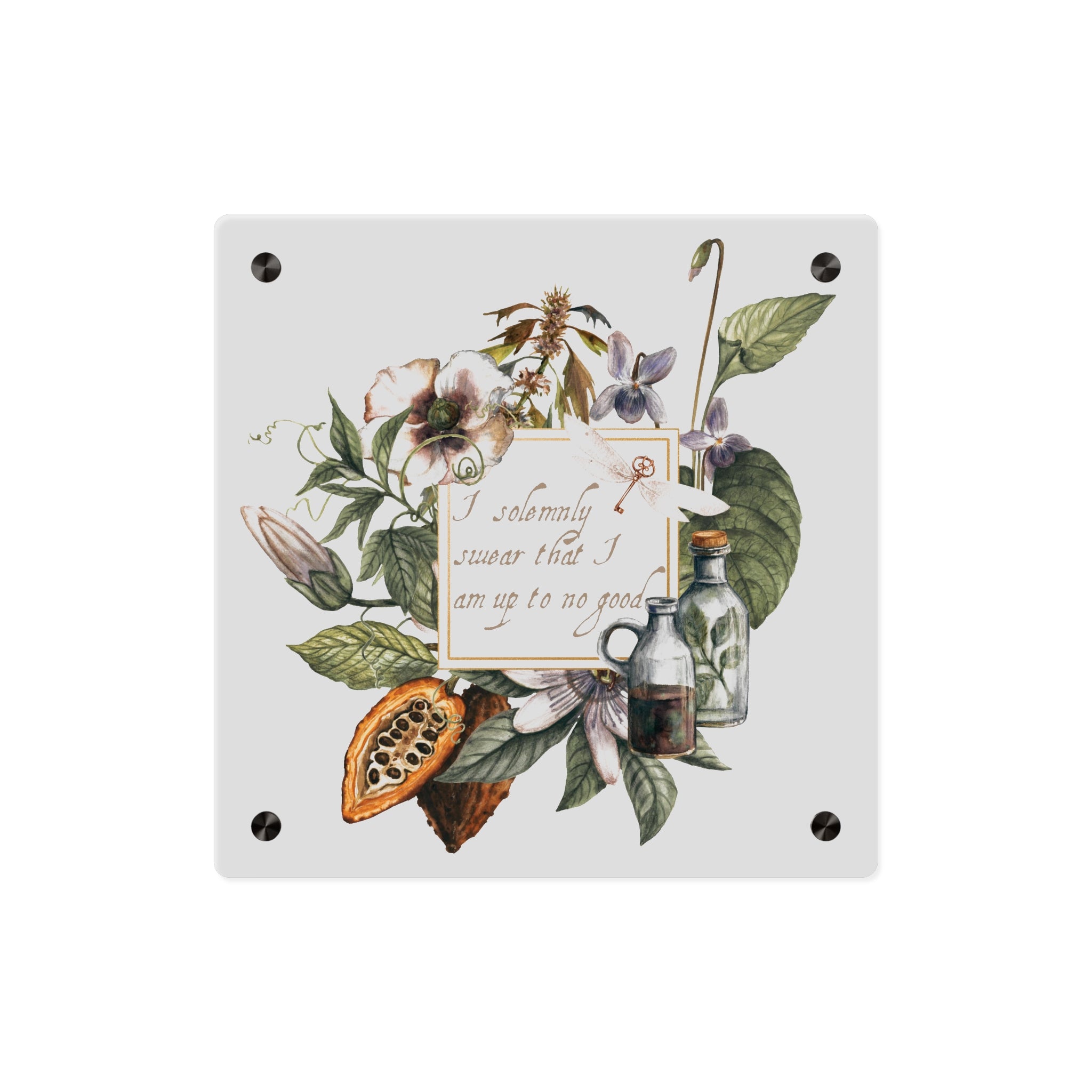 Acrylic Wall Art Panels-Herbology