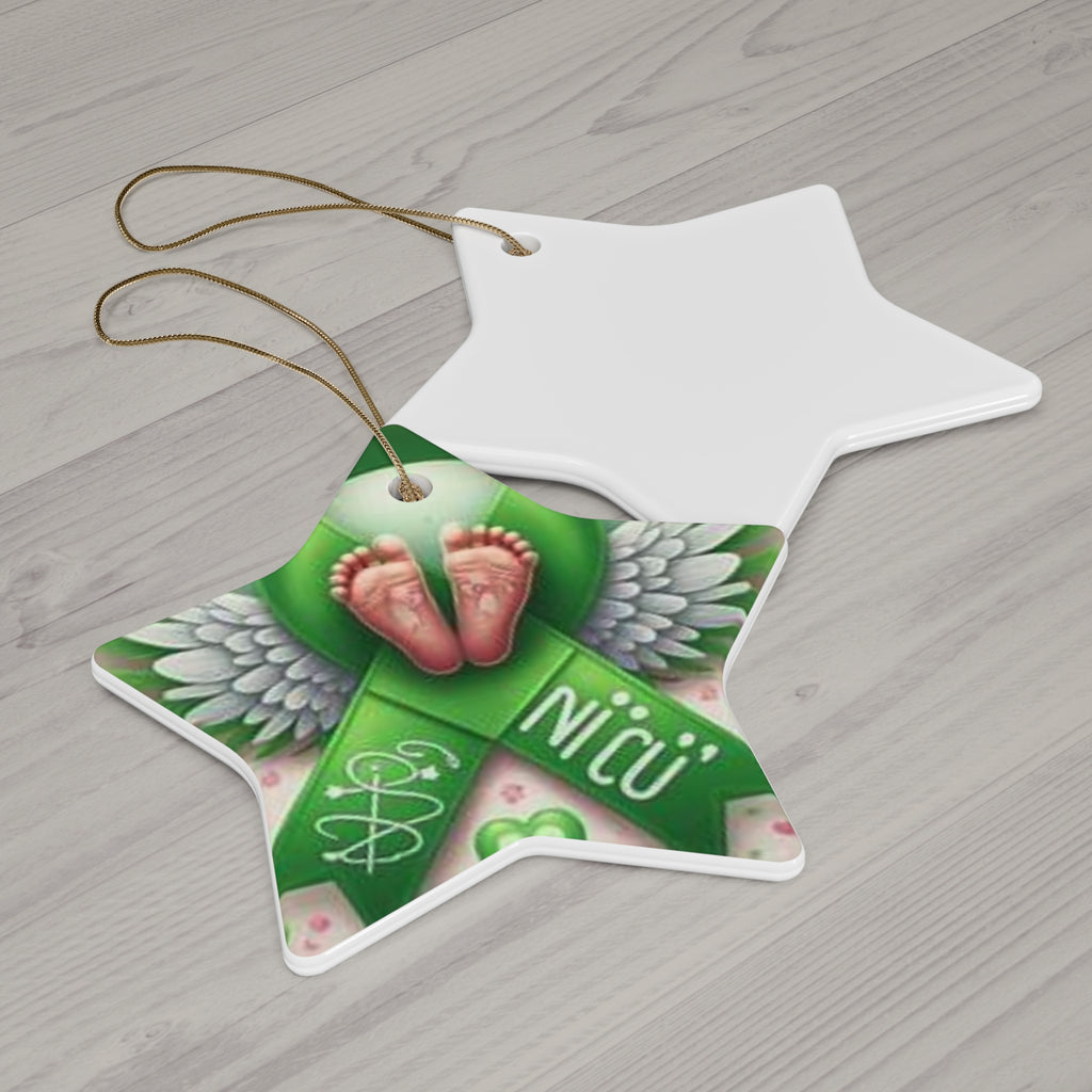 NICU Ceramic Ornament