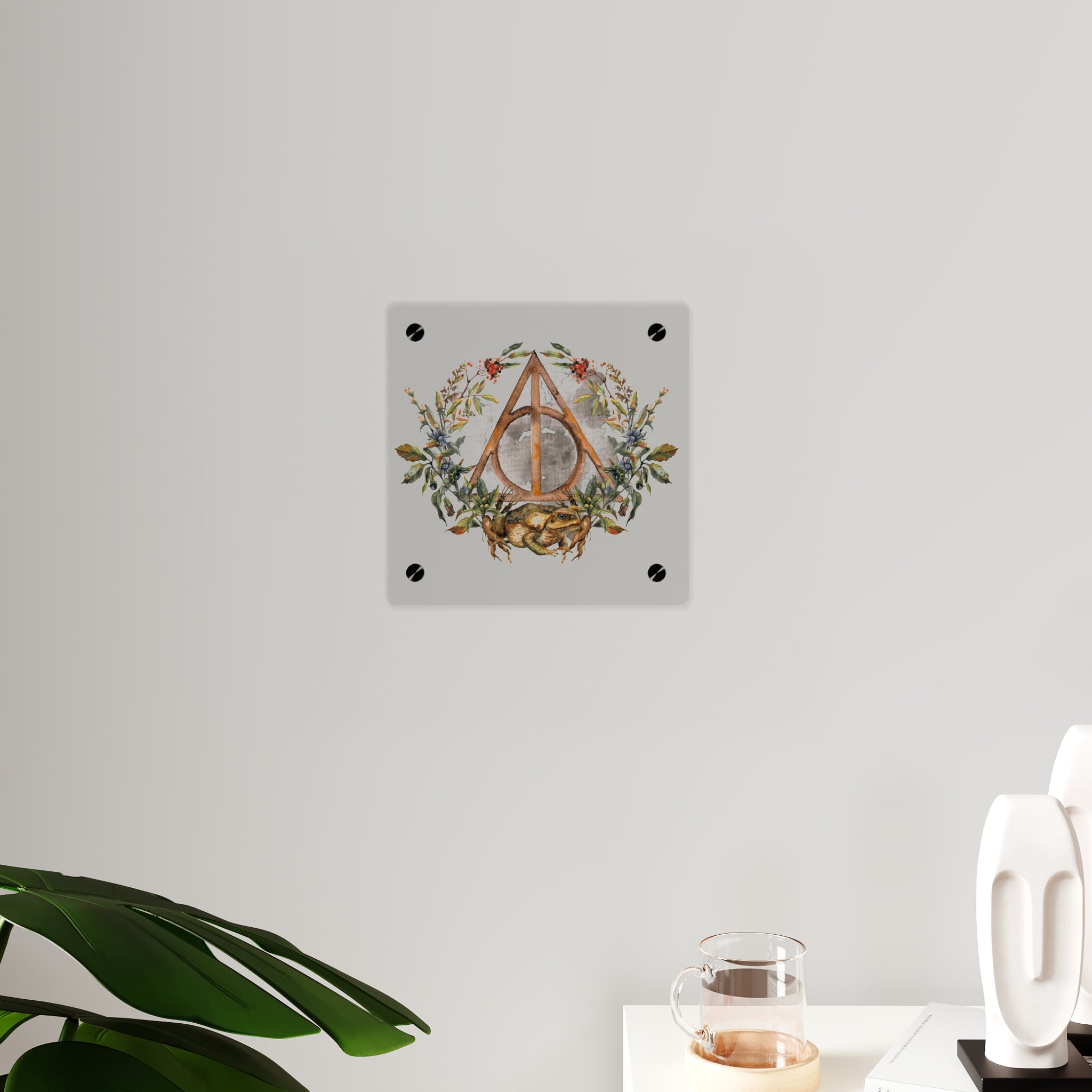 Acrylic Wall Art Panels-Destiny Triangle Symbol