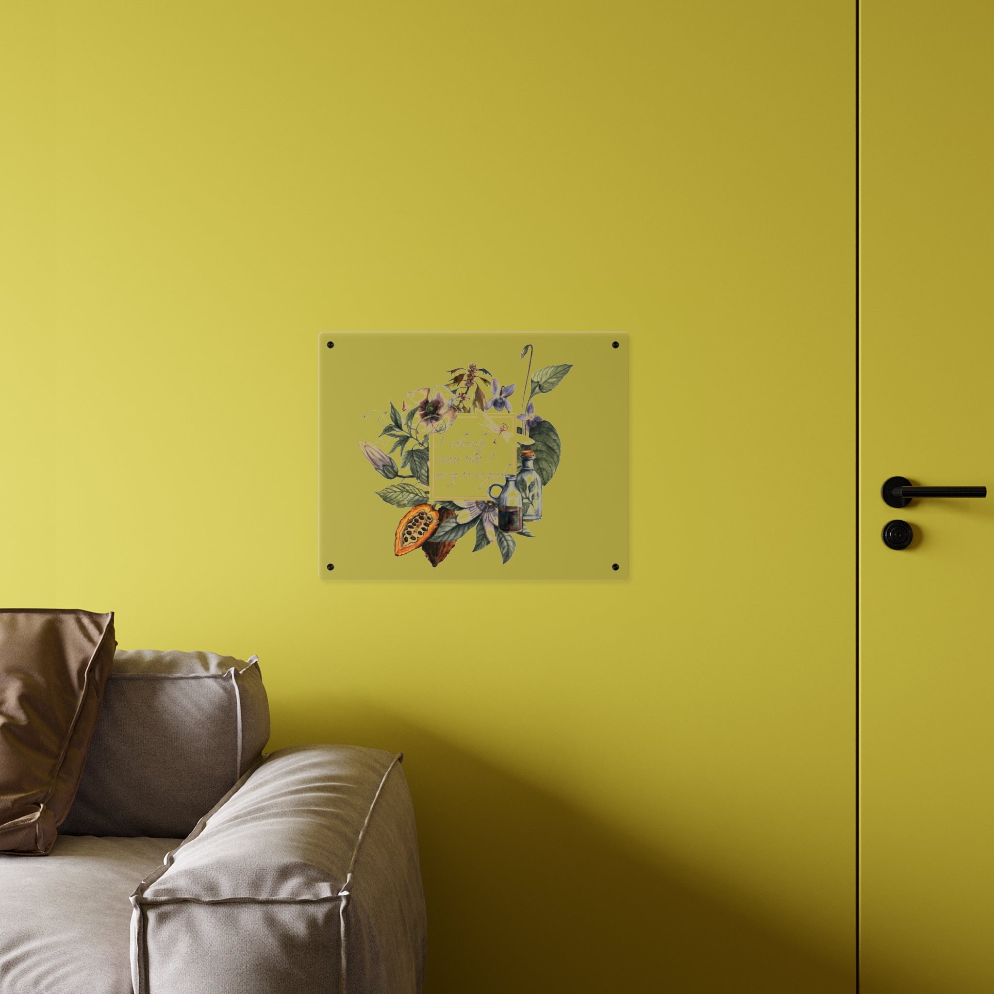 Acrylic Wall Art Panels-Herbology