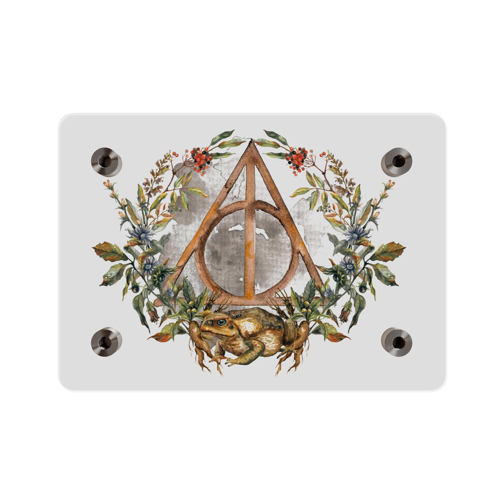 Acrylic Wall Art Panels-Destiny Triangle Symbol