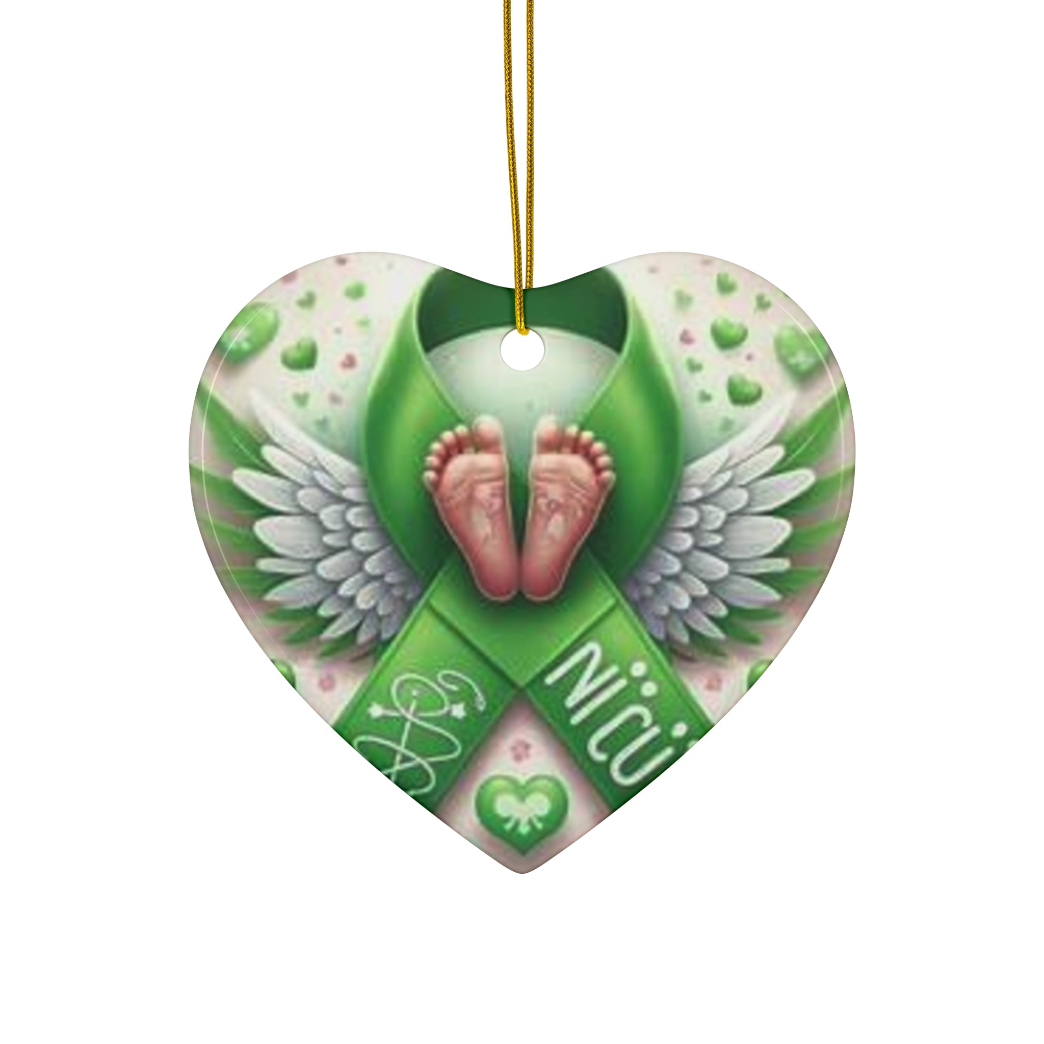 NICU Ceramic Ornament