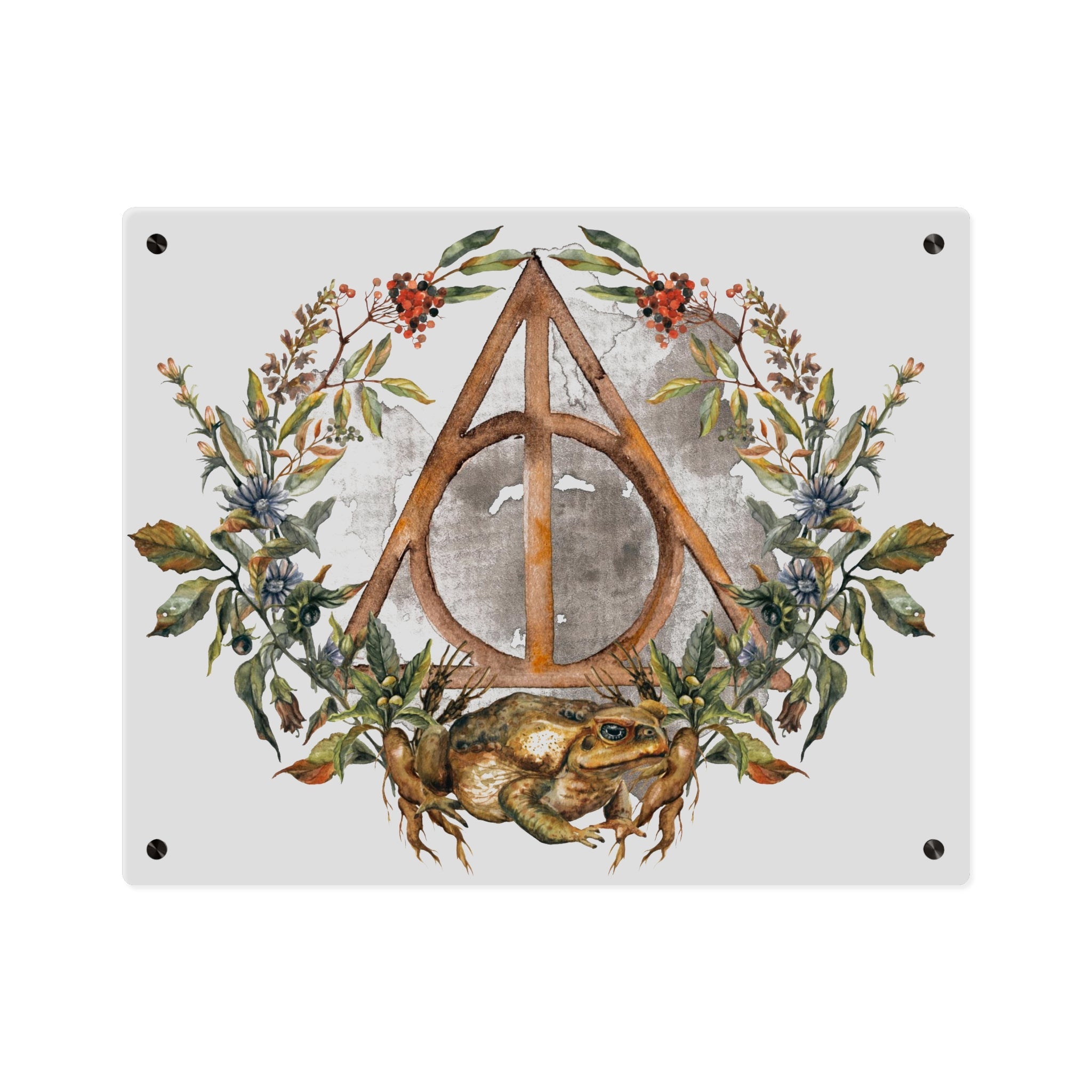 Acrylic Wall Art Panels-Destiny Triangle Symbol