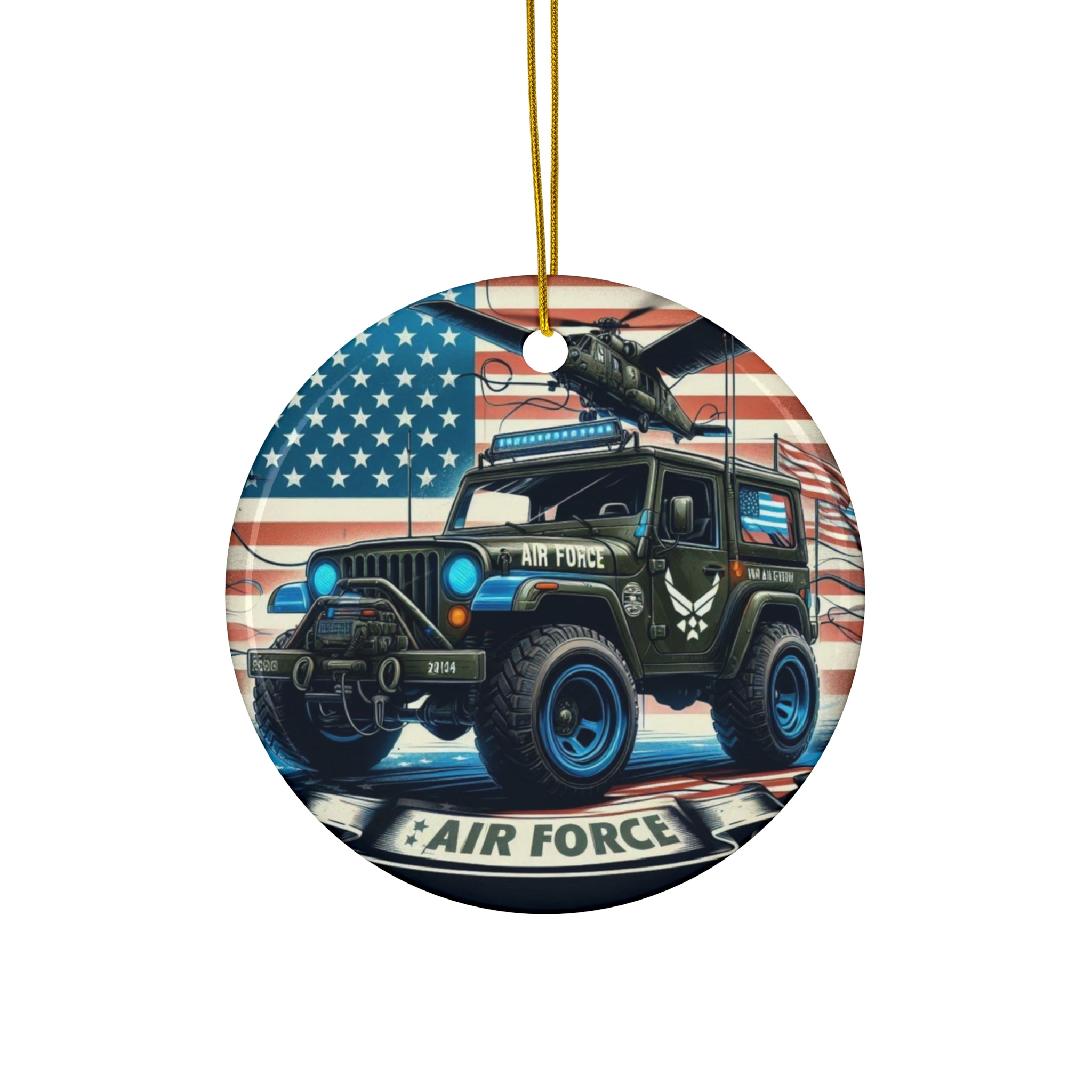 Air Force Ceramic Ornament