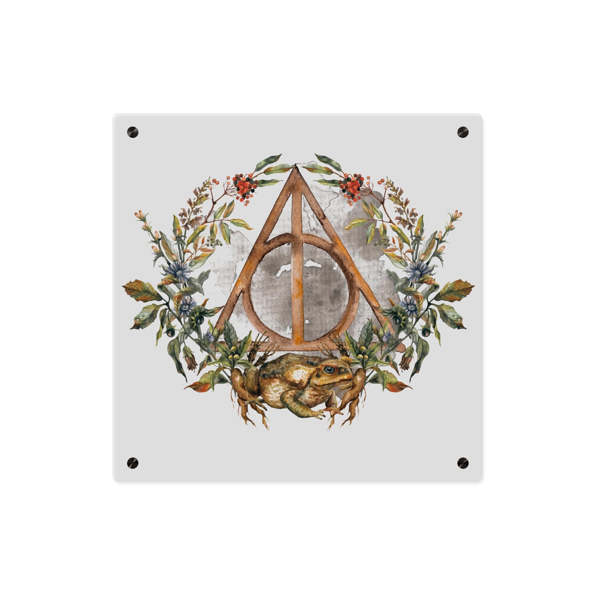 Acrylic Wall Art Panels-Destiny Triangle Symbol
