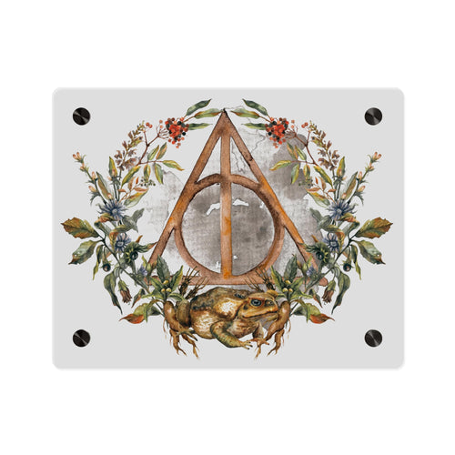 Acrylic Wall Art Panels-Destiny Triangle Symbol