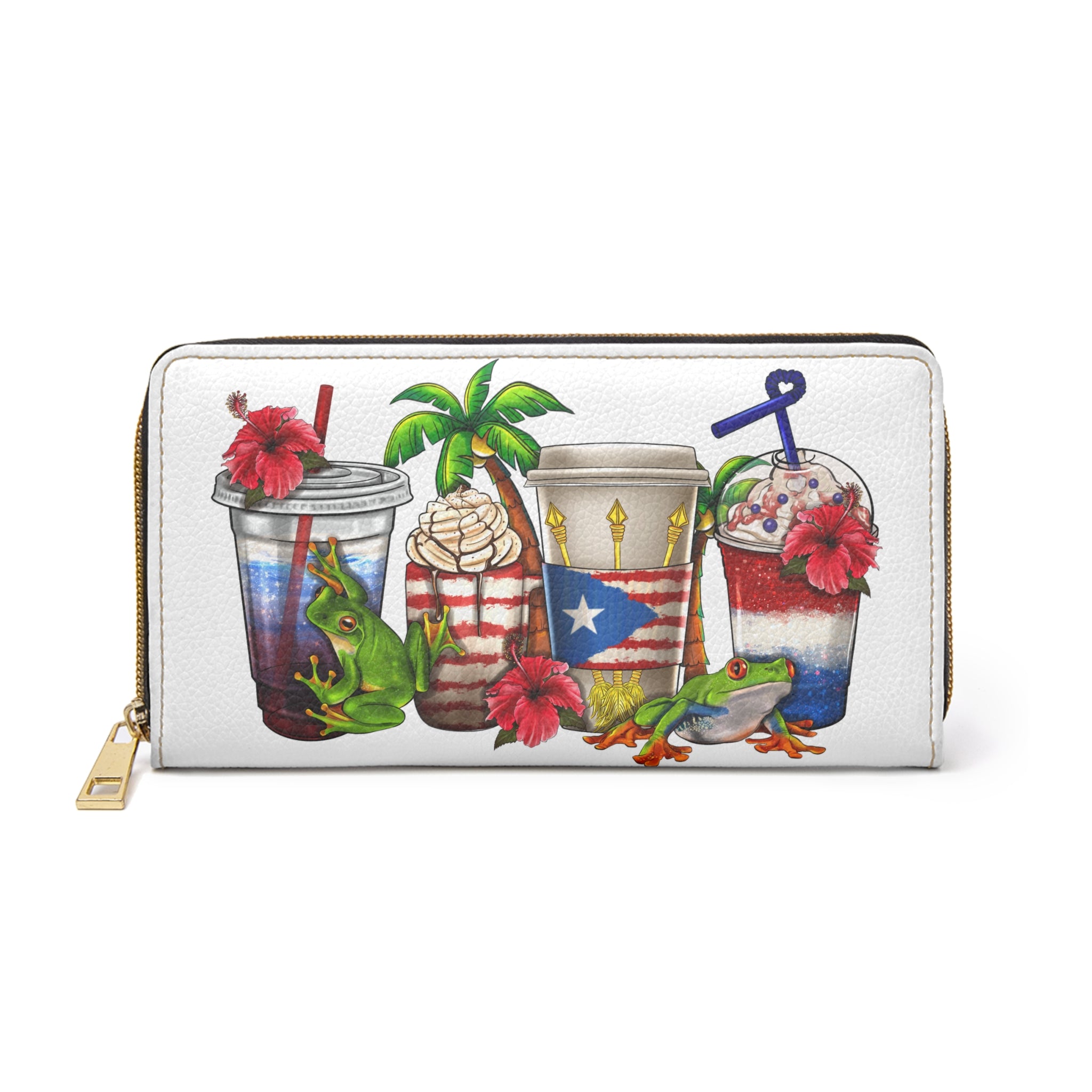 Puerto Rican Zipper Wallet