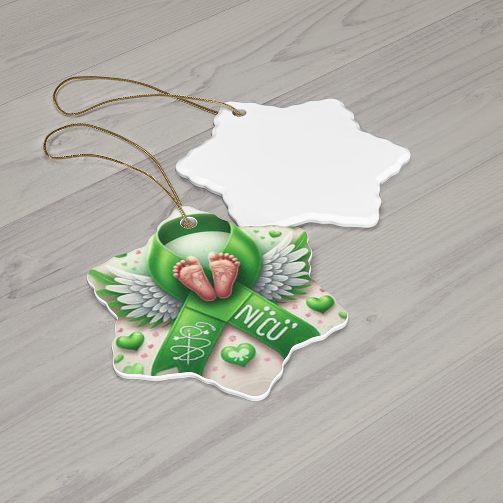 NICU Ceramic Ornament